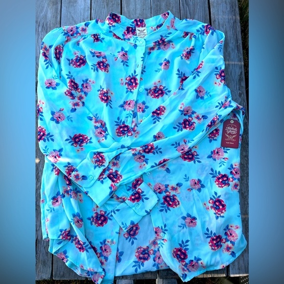 Faded Glory Long Sleeve Blouse size 20 XXL - Brand New - Picture 1 of 2